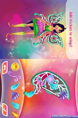 Winx Club: Magical Fairy Party screenshot 3 for Nintendo DS